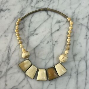 Vintage Chunky Stone Necklace
